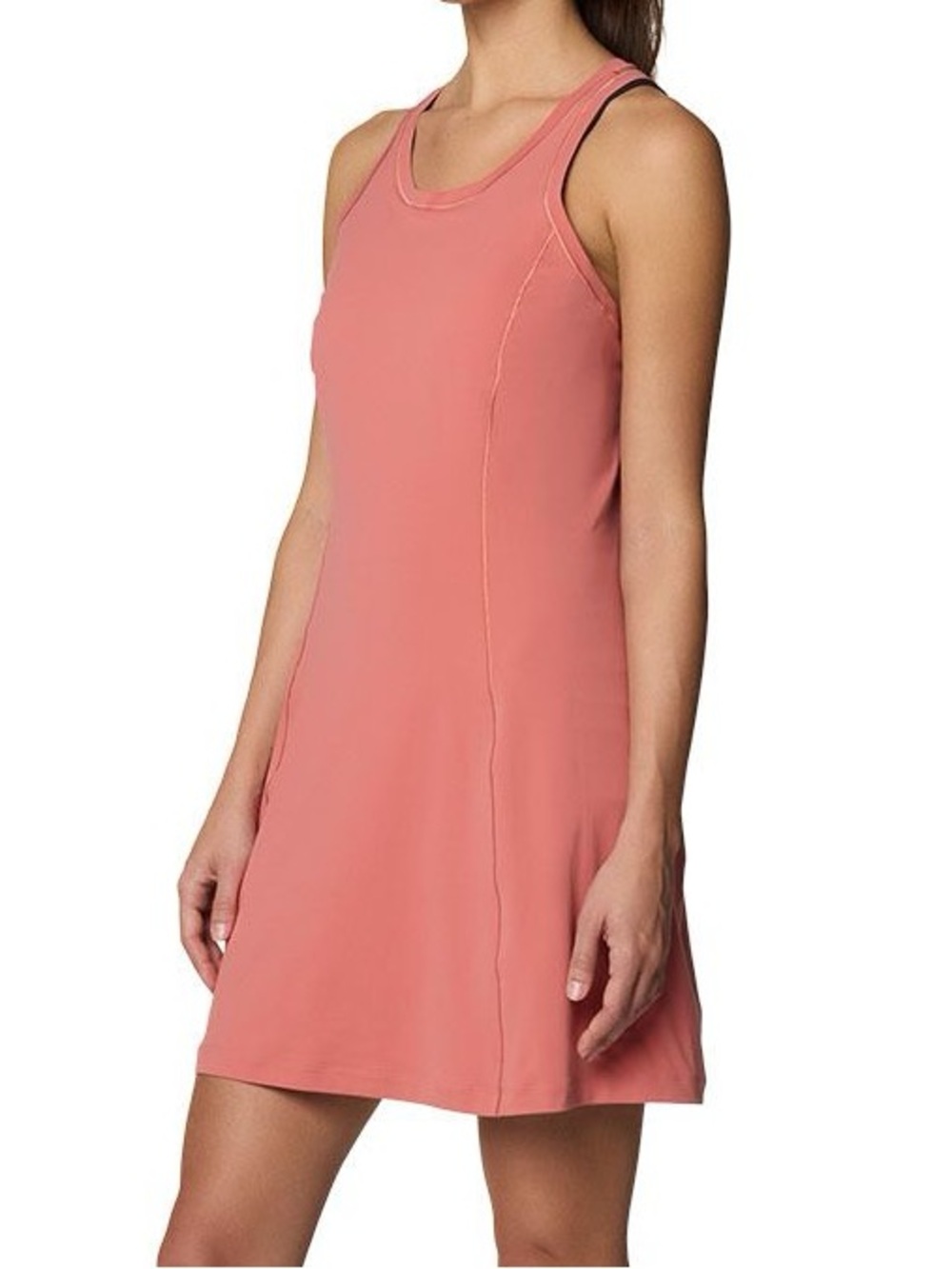 Mountain Hardwear Coral Pink Racerback Midi Dress